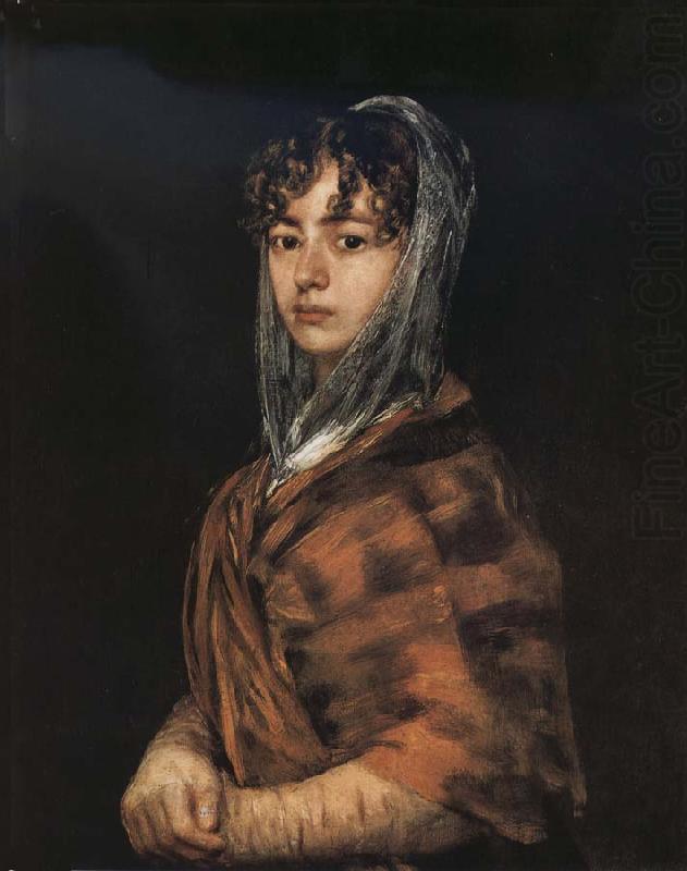 Francisco Goya Francisca Sabasa y Garcia china oil painting image